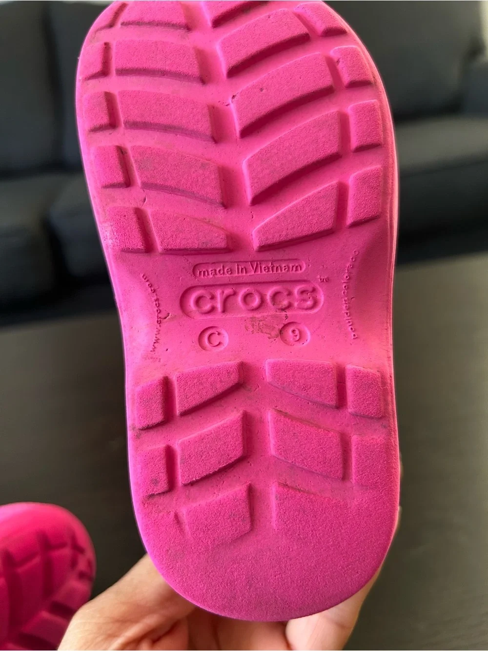 Crocs Kids' Handle Rain Boots - Bright Pink